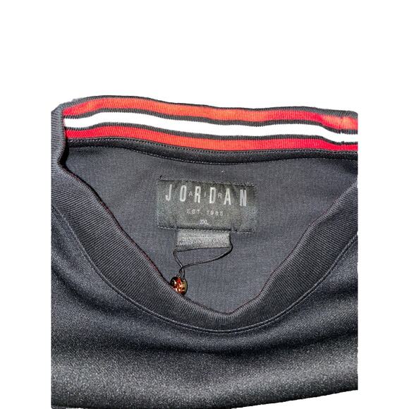 Air Jordan Mens T Shirt Black Size 3XL - Picture 4 of 6
